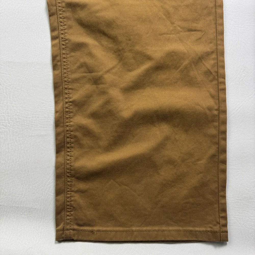 Levis 541 Athletic Taper Pants Mens 52x32 British Khaki Brown Stretch Twill NEW